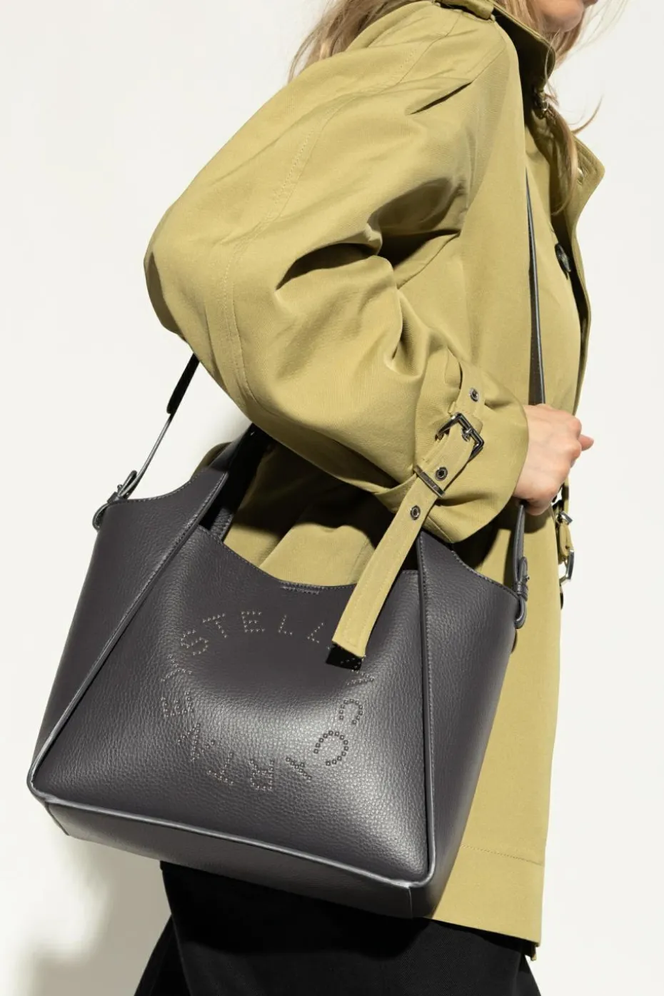 Stella McCartney GREY 'Shopper' type bag