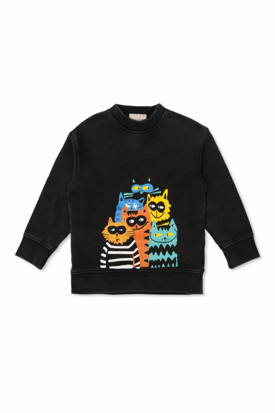 Stella McCartney Kids BLACK Sweatshirt with print