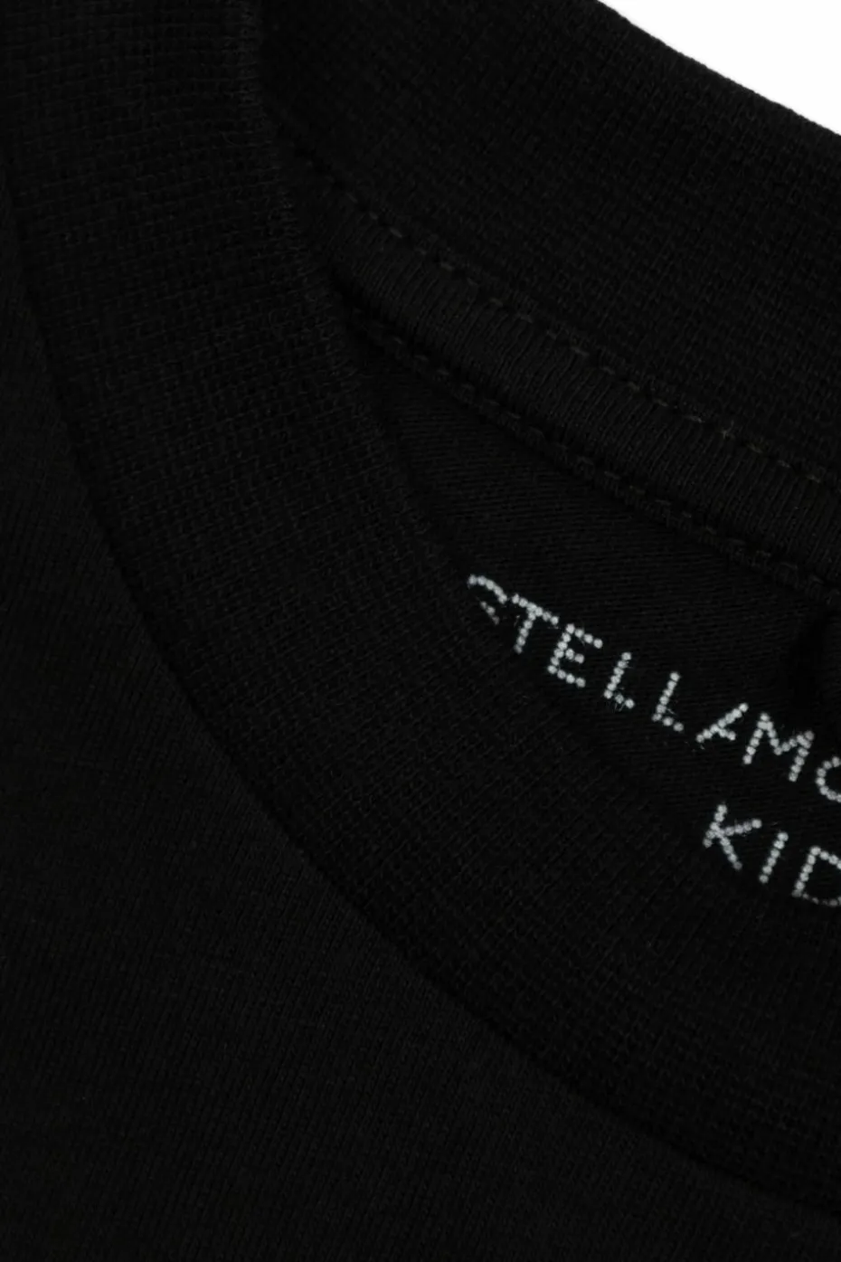 Stella McCartney Kids BLACK T-shirt with print