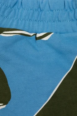 Stella McCartney Kids BLUE Cotton shorts with print