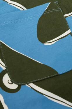 Stella McCartney Kids BLUE Cotton shorts with print