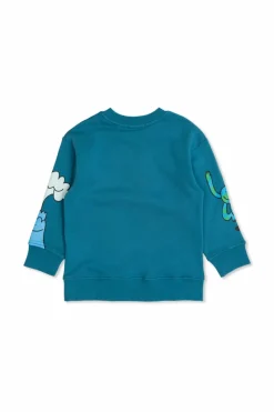 Stella McCartney Kids BLUE Sweatshirt with print