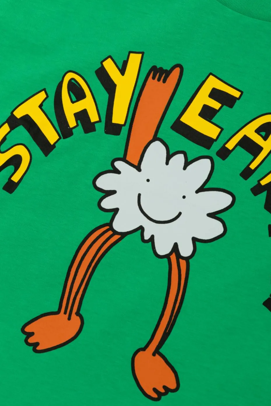 Stella McCartney Kids GREEN T-shirt with print