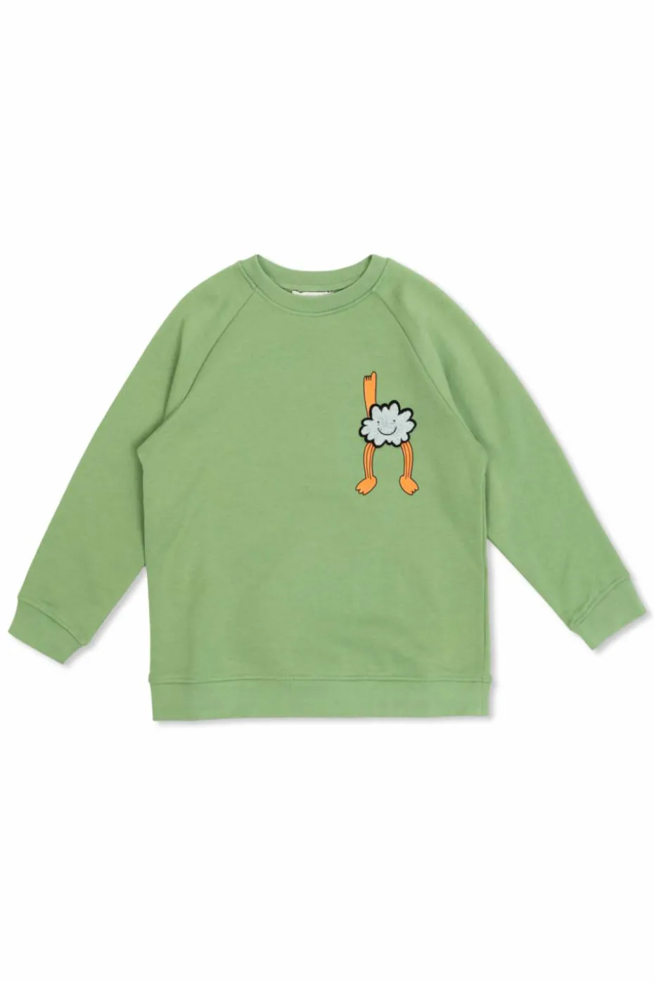 Stella McCartney Kids GREEN Sweatshirt with appliqué