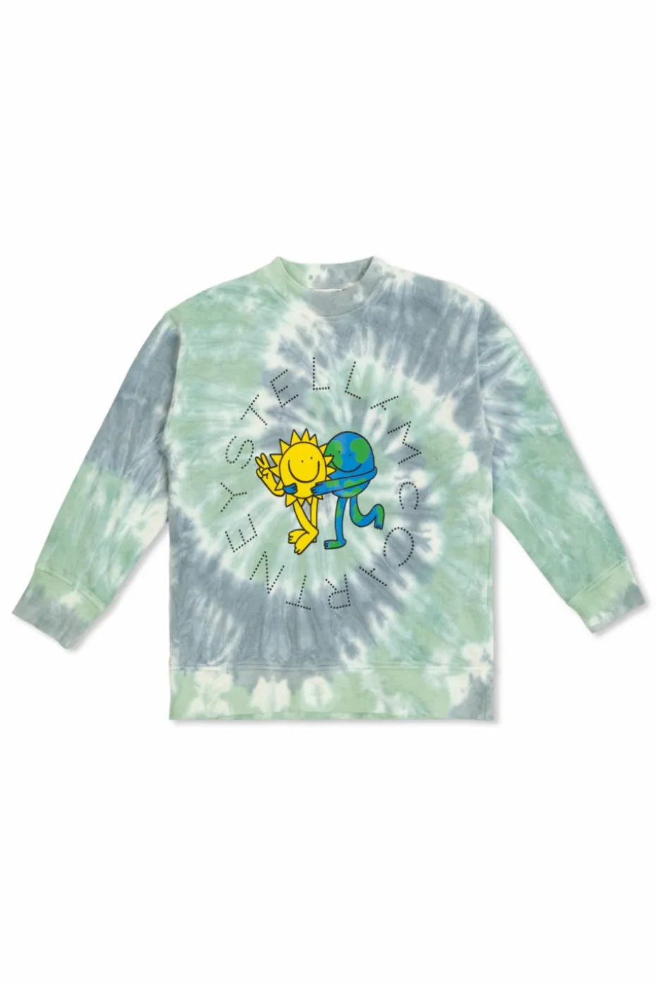 Stella McCartney Kids GREEN Sweatshirt with print