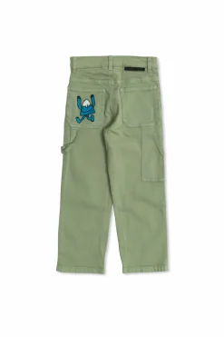 Stella McCartney Kids GREEN Pants with pockets