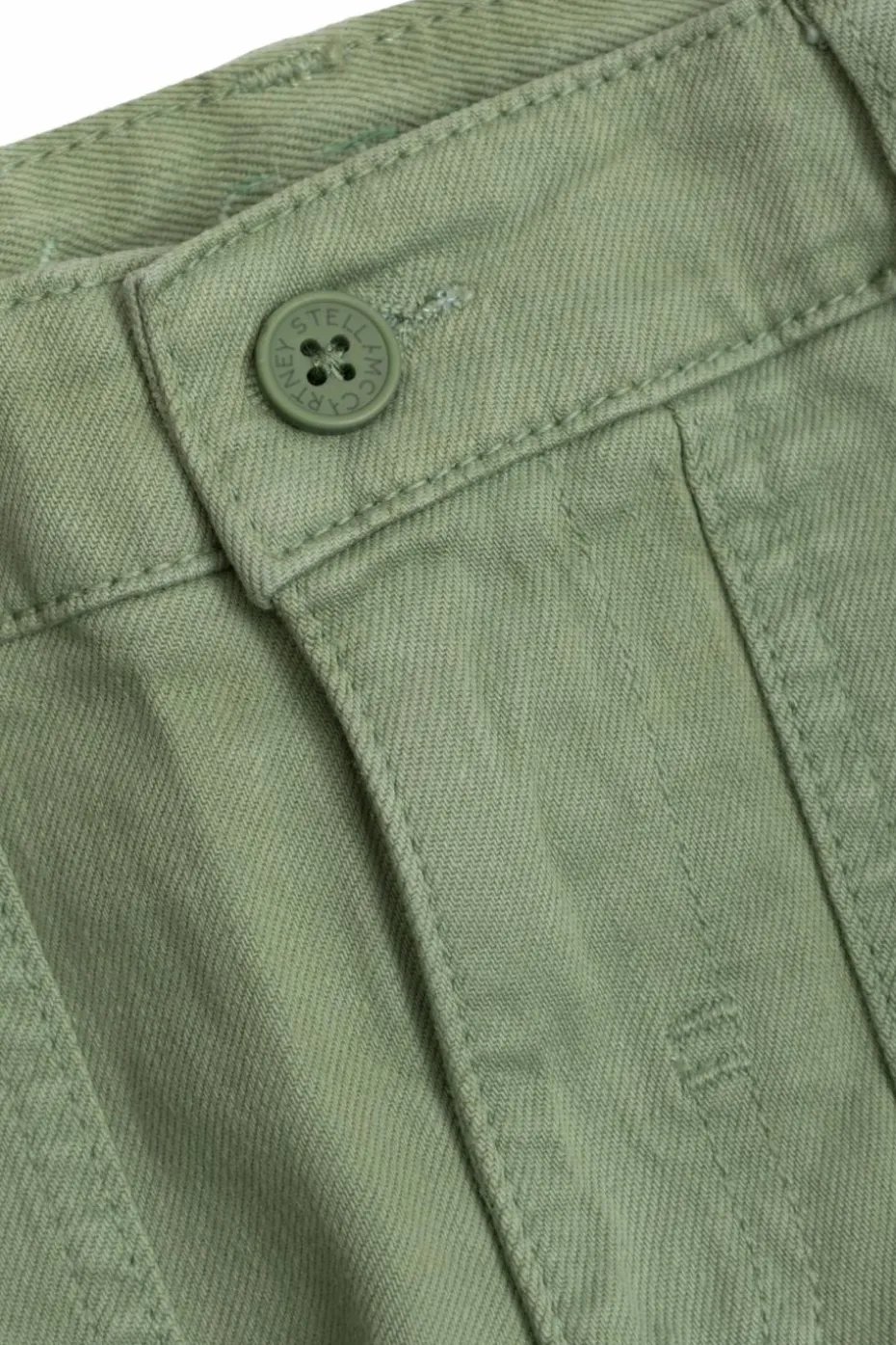 Stella McCartney Kids GREEN Pants with pockets