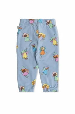 Stella McCartney Kids light blue Sweatpants with colorful print