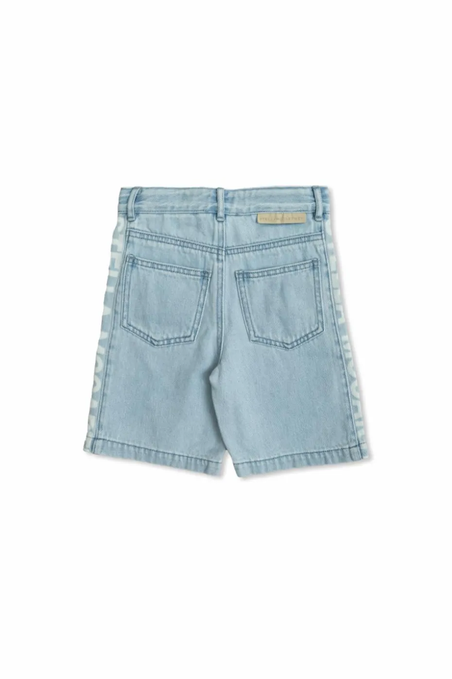 Stella McCartney Kids light blue Denim shorts