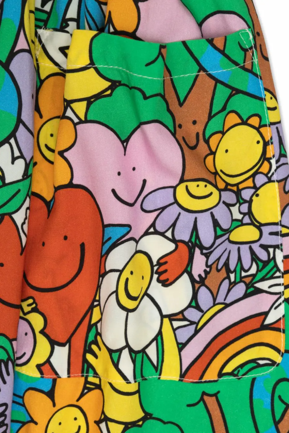 Stella McCartney Kids MULTICOLOUR Patterned skirt