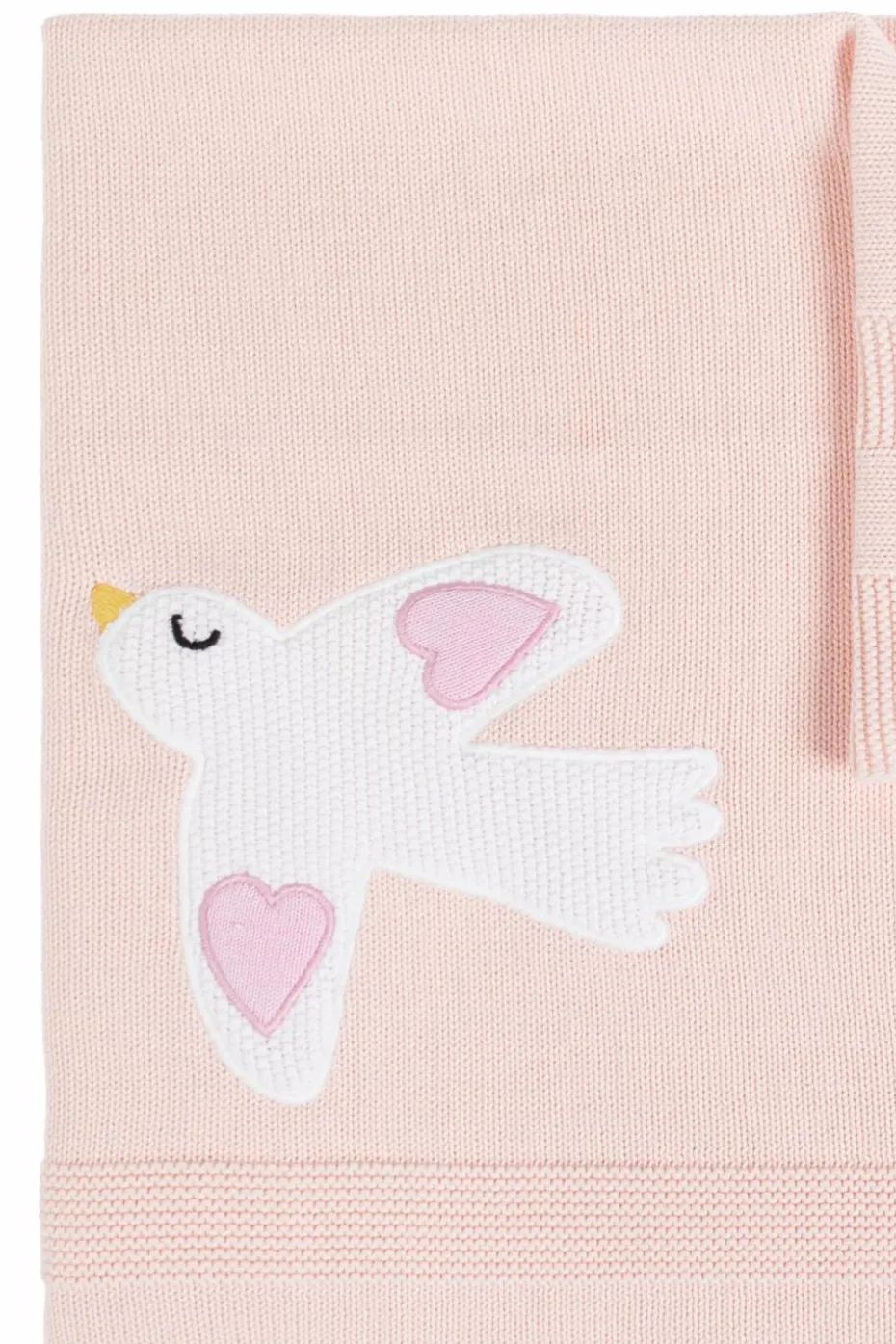 Stella McCartney Kids PINK Blanket with animal motif