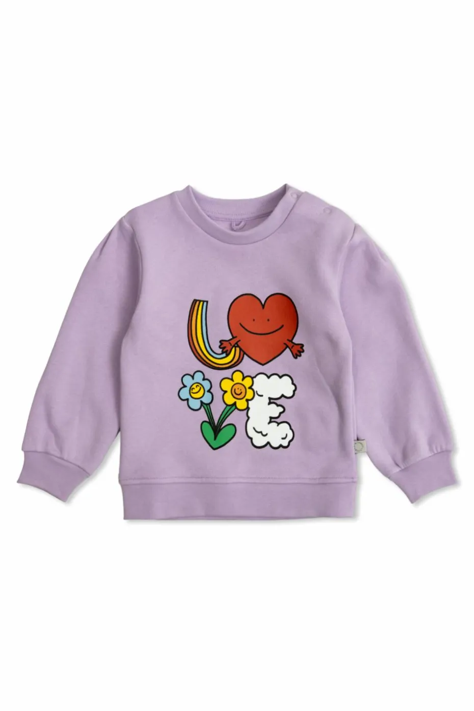 Stella McCartney Kids PURPLE Sweatshirt with print