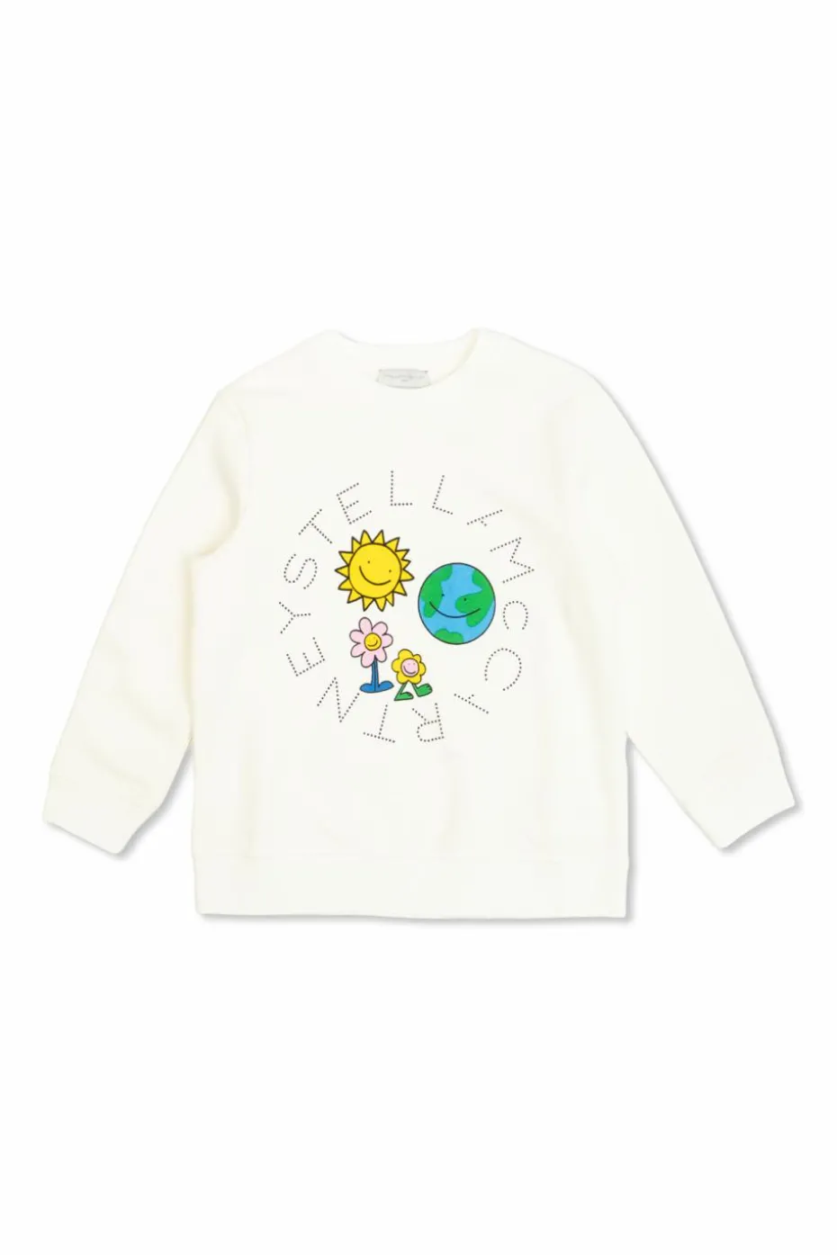 Stella McCartney Kids WHITE Sweatshirt with print