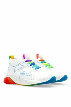 Stella McCartney Kids WHITE Sneakers with printed logo