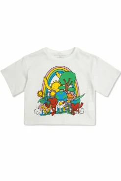 Stella McCartney Kids WHITE T-shirt with print