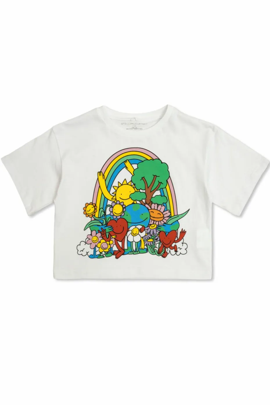 Stella McCartney Kids WHITE T-shirt with print