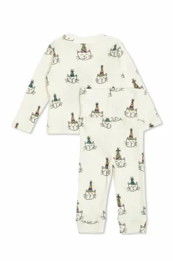 Stella McCartney Kids WHITE Set: Blouse and Pants