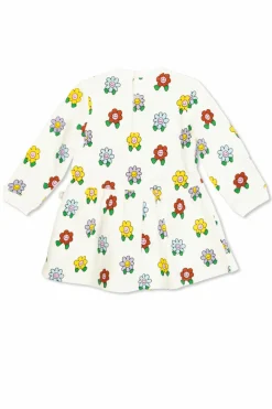 Stella McCartney Kids WHITE Floral motif dress