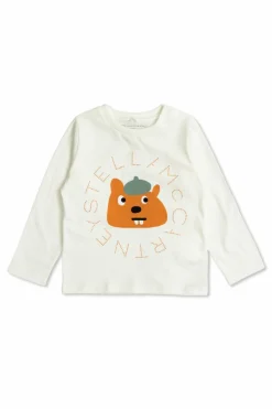 Stella McCartney Kids WHITE T-shirt with print