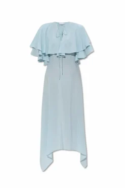 Stella McCartney light blue Silk dress