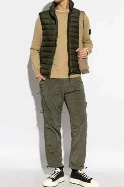 Stone Island beige Sweater with round neckline