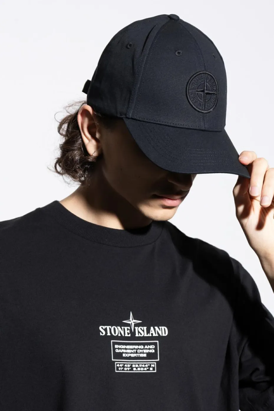 Stone Island BLACK Baseball cap