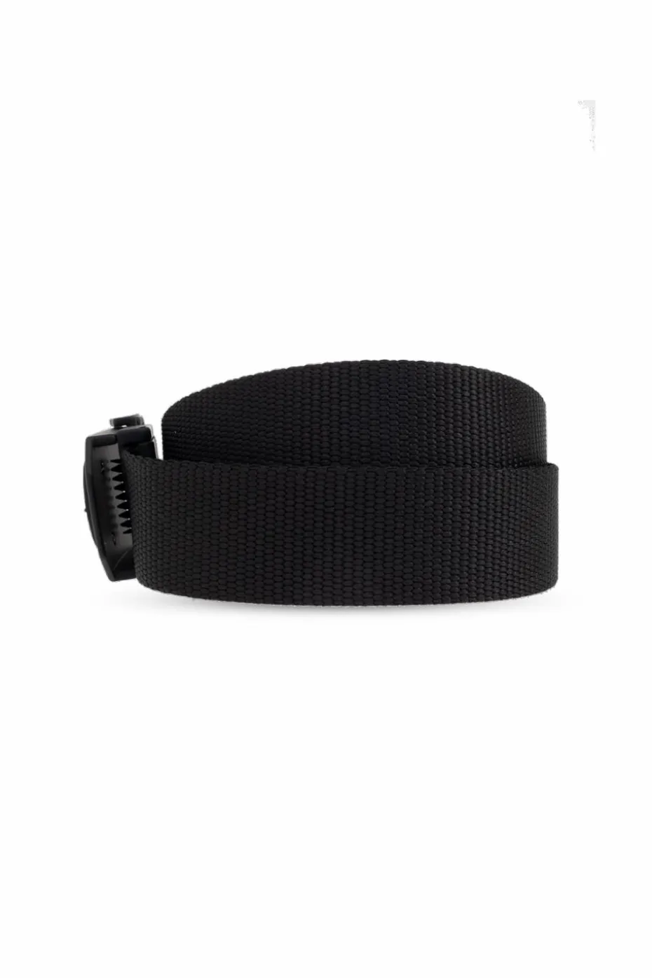 Stone Island BLACK Belt with logo
