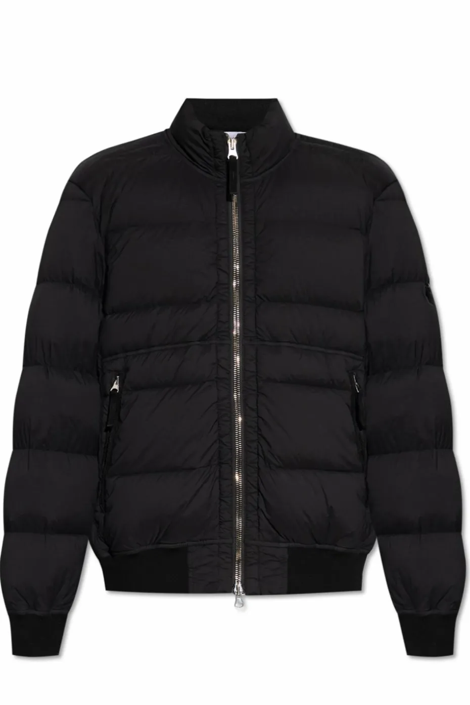 Stone Island BLACK Down jacket `Seamless