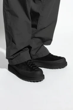 Stone Island BLACK Leather shoes