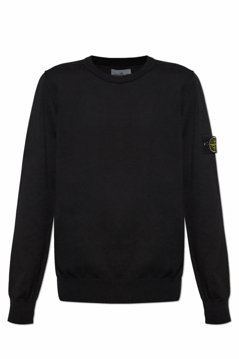 Stone Island BLACK Sweater with logo