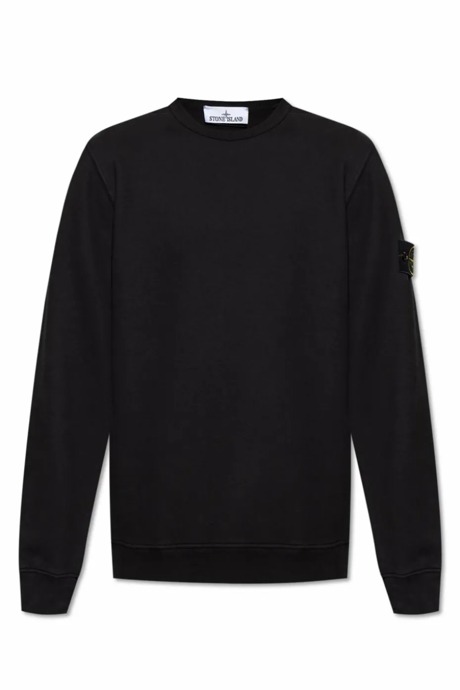 Stone Island BLACK Sweatshirt with logo