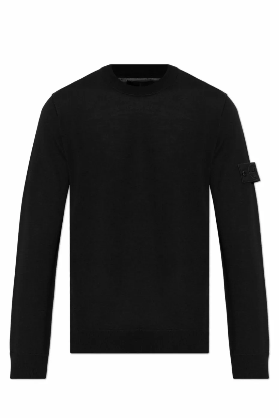 Stone Island BLACK Wool polo capsule Ghost