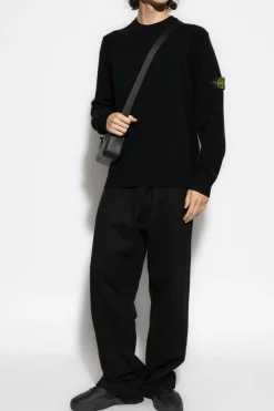 Stone Island BLACK Wool sweater