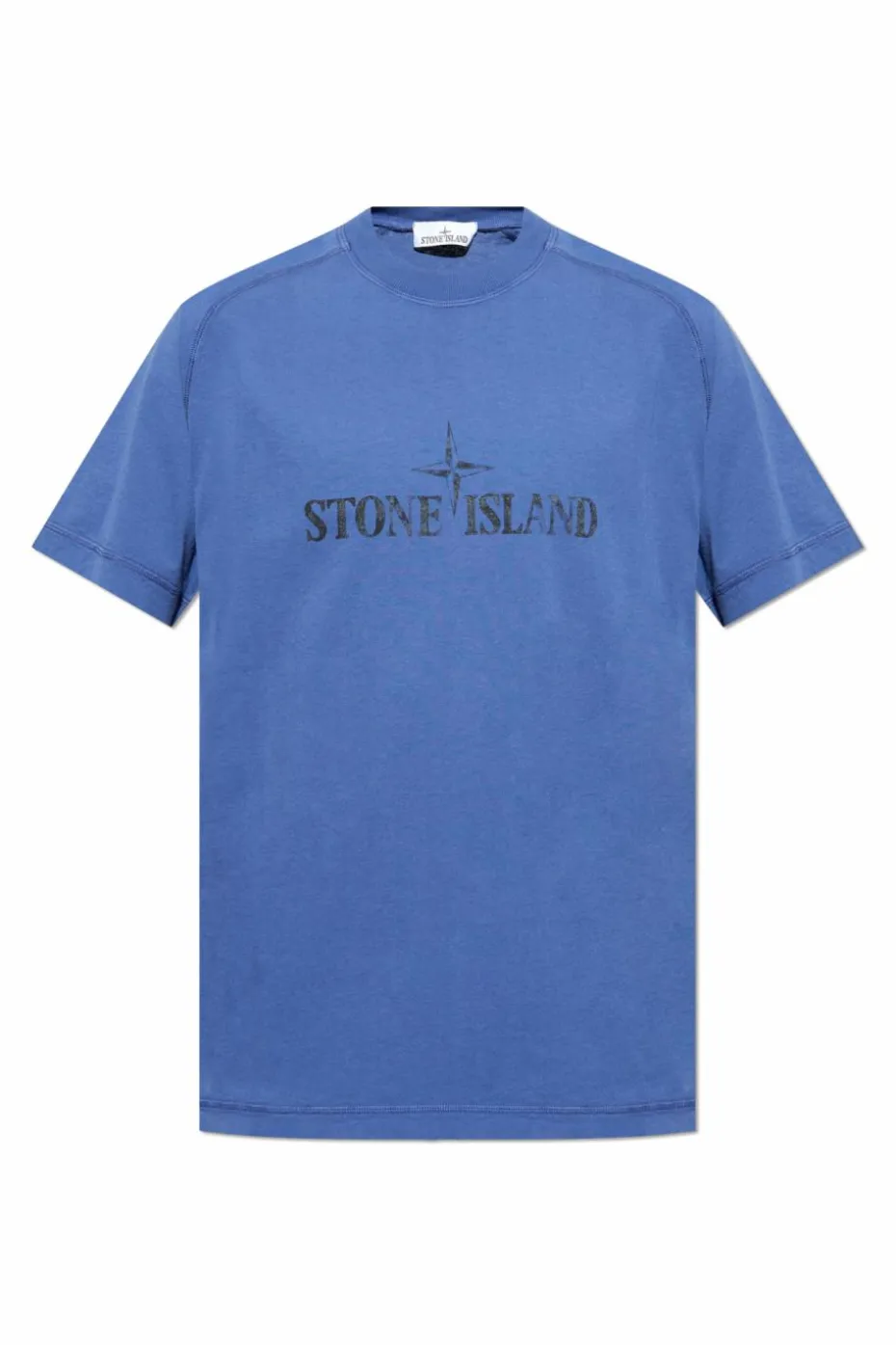 Stone Island BLUE T-shirt with logo