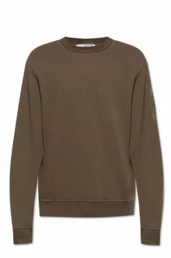 Stone Island BROWN Sweatshirt with logo