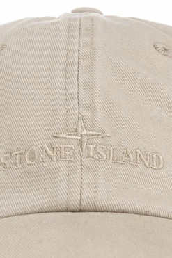 Stone Island cream Baseball cap