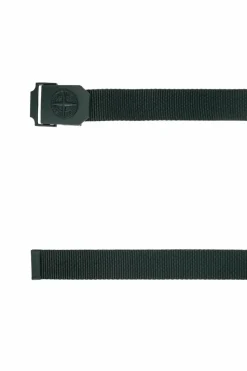 Stone Island GREEN Belt with logo