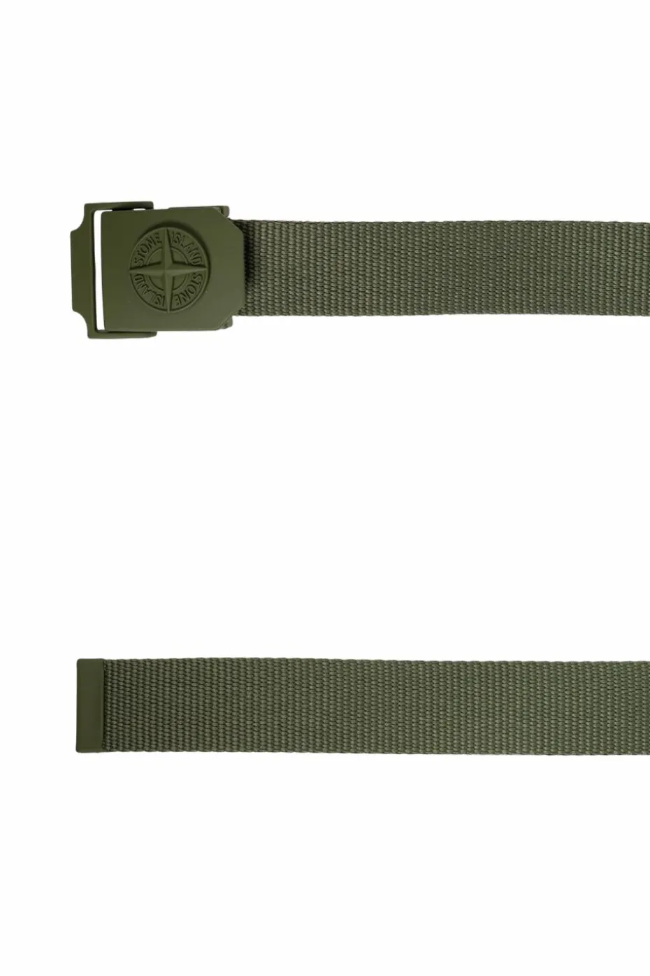 Stone Island GREEN Belt with logo