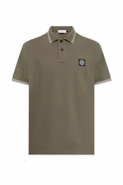 Stone Island GREEN Cotton Polo