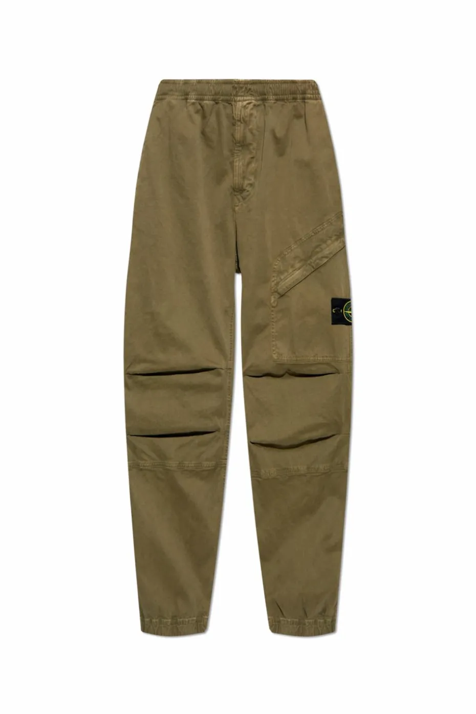 Stone Island GREEN Pants with logo