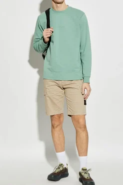 Stone Island GREEN Sweatshirt with logo
