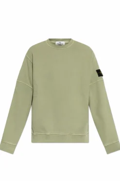 Stone Island GREEN Sweatshirt with Logo