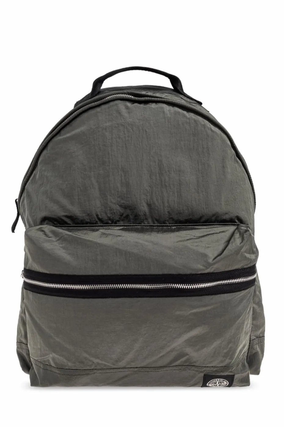 Stone Island GREY Backpack with logo