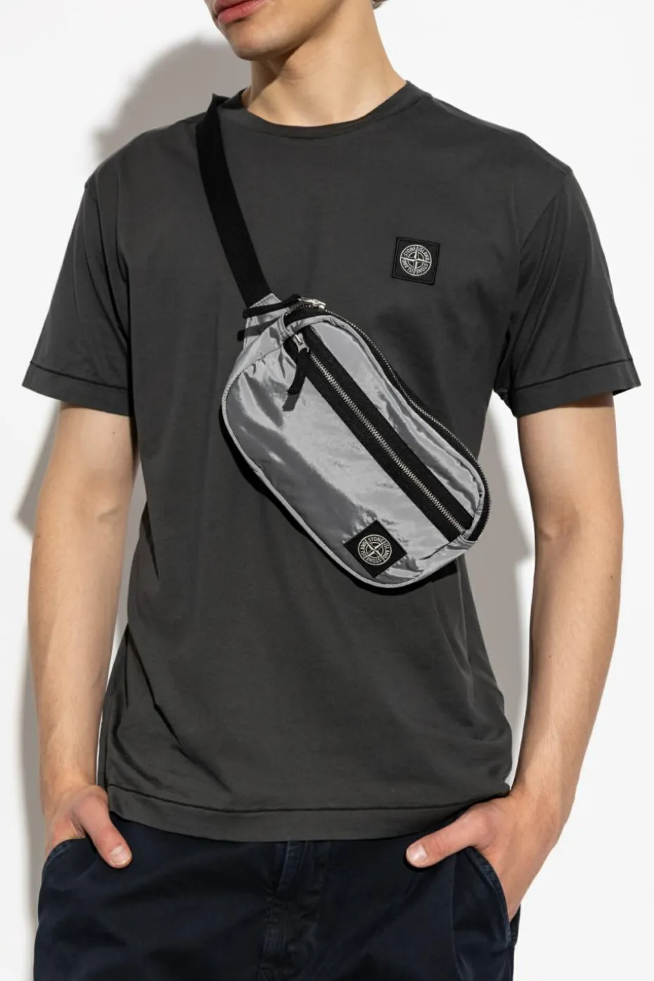 Stone Island GREY Dog Bum Bag