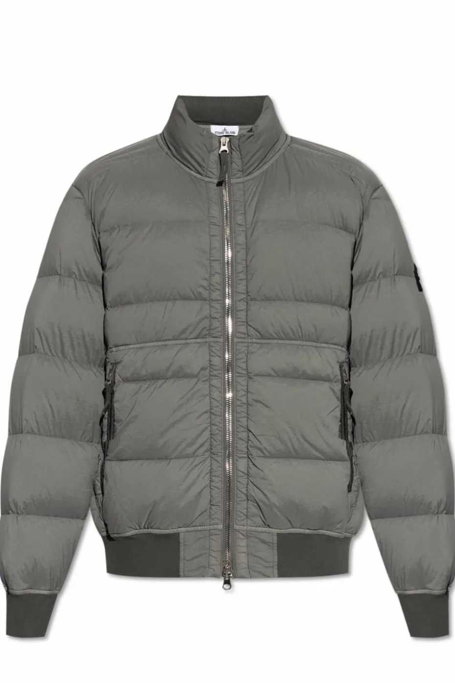 Stone Island GREY Down jacket "Seamless Tunnel Nylon Down-Tc"