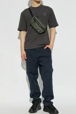 Stone Island GREY T-shirt with logo