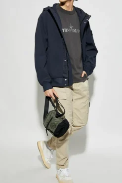 Stone Island GREY T-shirt with logo