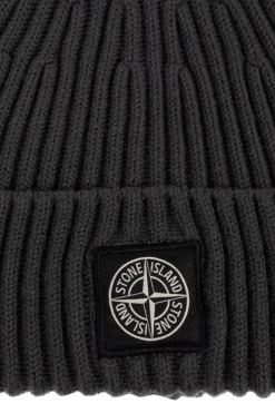 Stone Island GREY Wool beanie