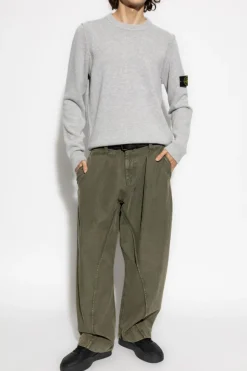 Stone Island GREY Wool sweater