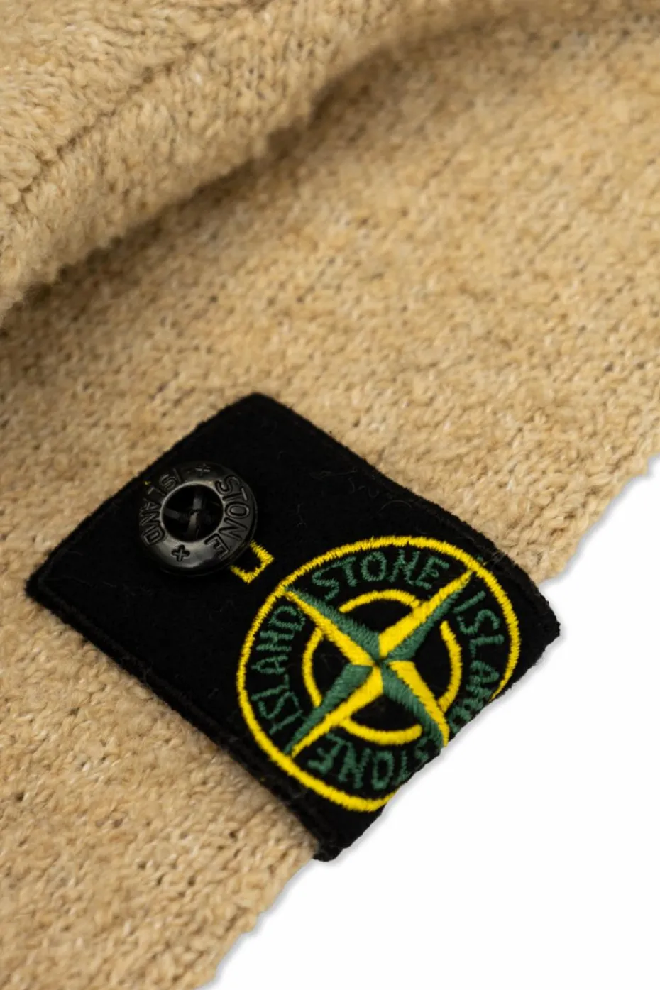 Stone Island Junior beige Sweater with logo